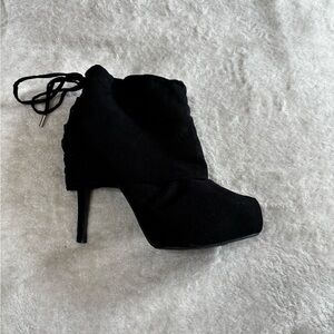 Torrid Elegant Black Ankle Booties